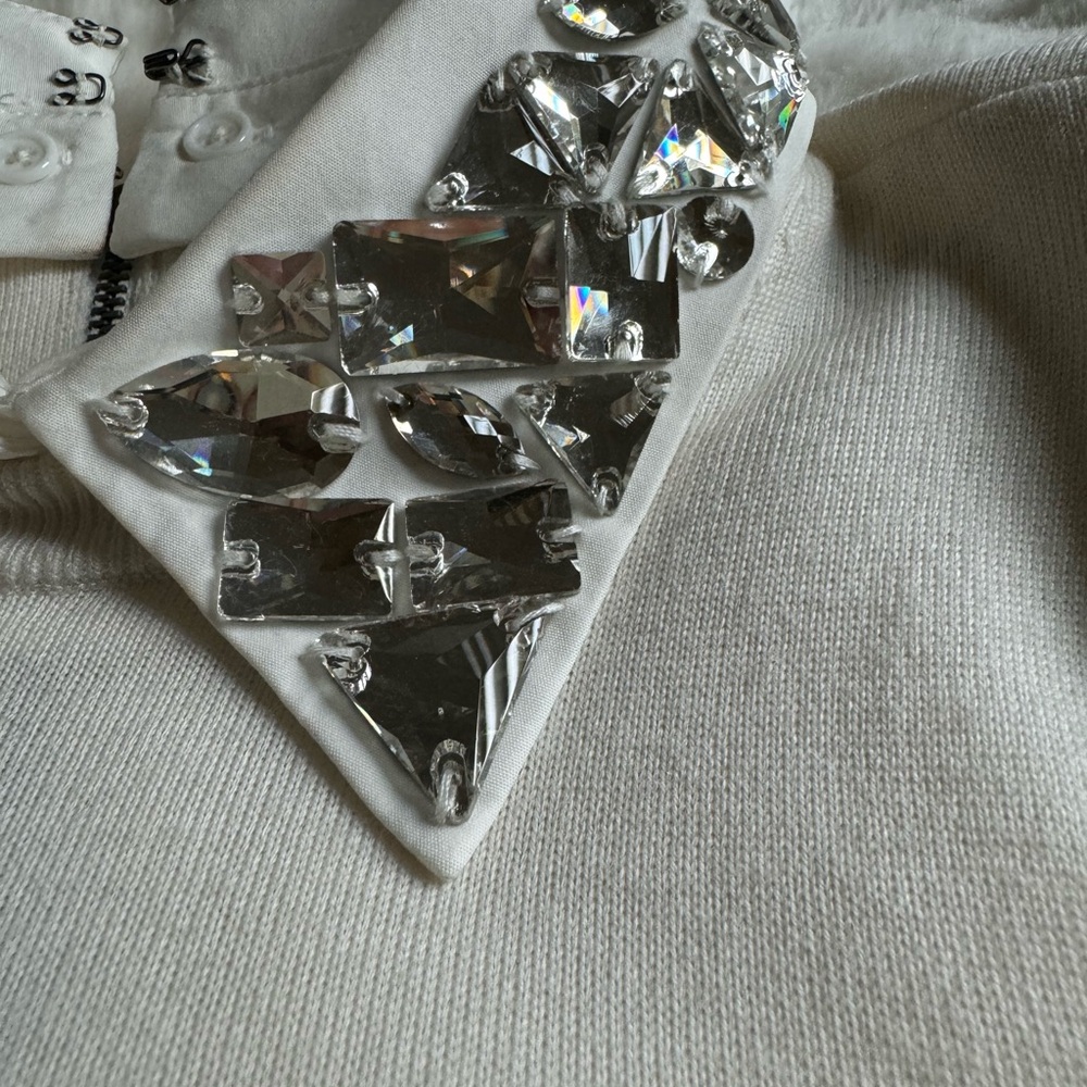 Alice and Olivia NWOT Ciara Embellished sweater